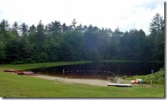 Swimmin' hole at Cozy Pond