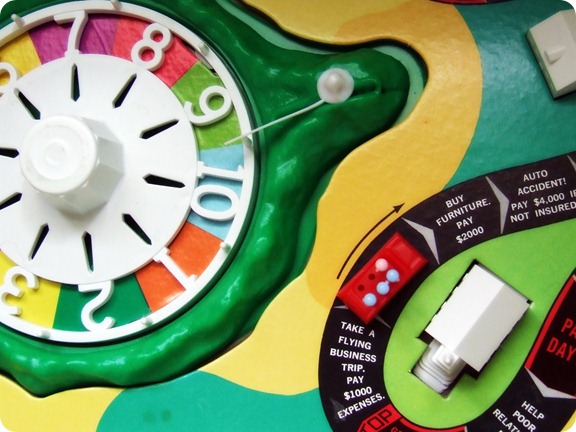 the game of life spinner
