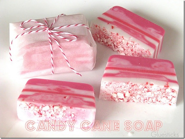 candy cane soap