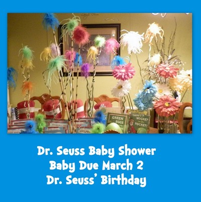 obSEUSSed: Dr. Seuss Baby Shower Party