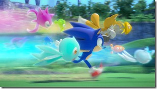 Sonic, Tails e os Wisps