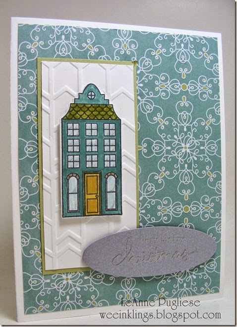 LeAnne Pugliese WeeInklings Holiday Home Stampin Up Endless Wishes