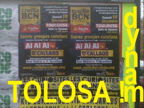 Dynamo Tolosa 10 decembre