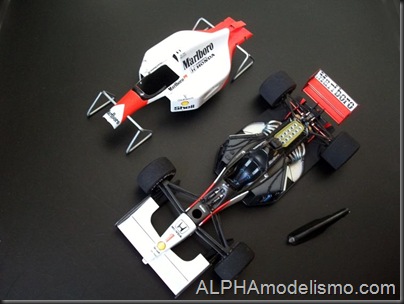 McLaren MP4-7 Ayrton Senna