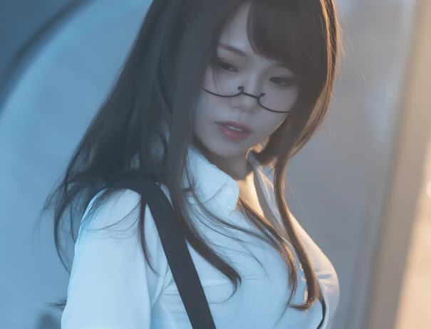 Coser@七月喵子 (qiyuemiaozi) No.006 眼镜娘1号
