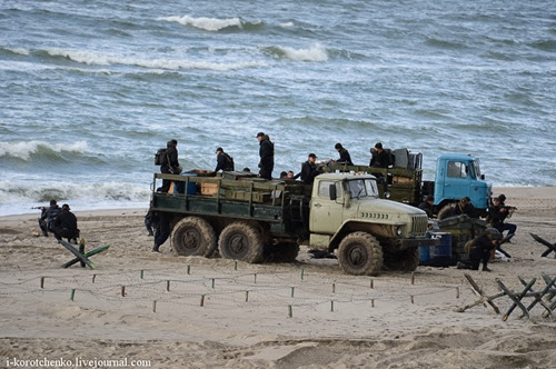 "Запад-2013": Высадка на побережье