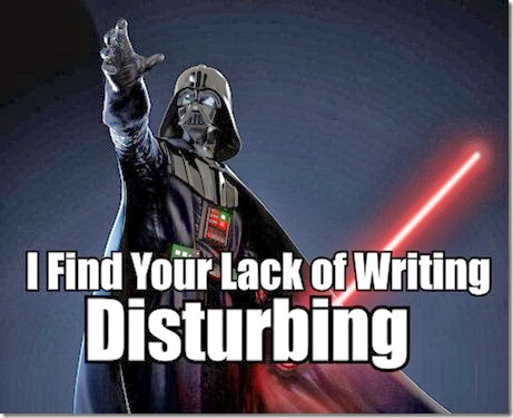 You Should be Writing Darth Vader