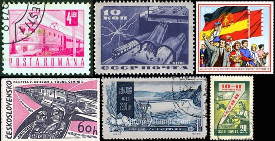 communist stamps