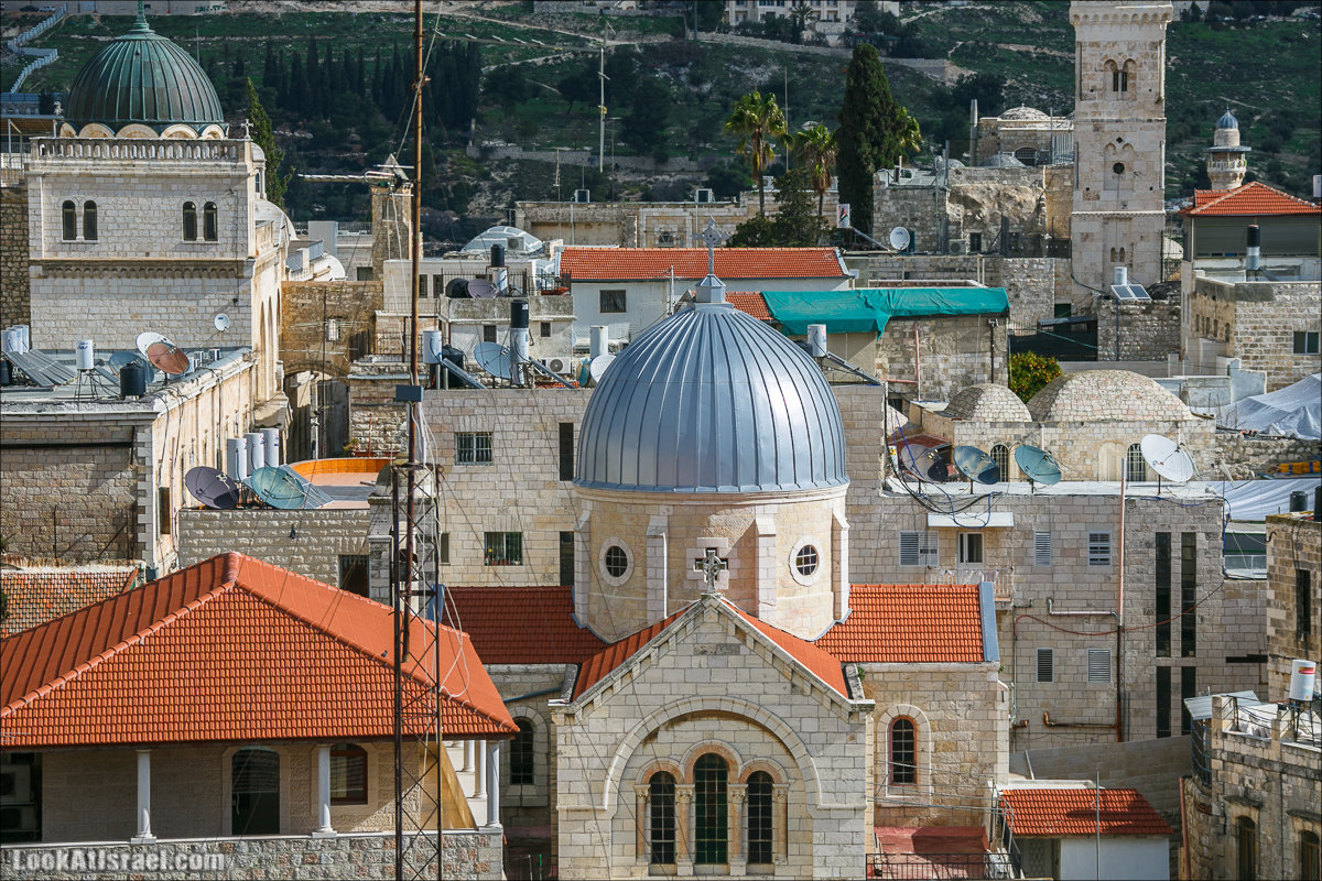 LookAtIsrael.com - Прогулка по крышам Иерусалима | Jerusalem roofs | על גגות ירושלים
