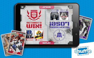 TransformersCards by Shuffle APK צילום מסך #5