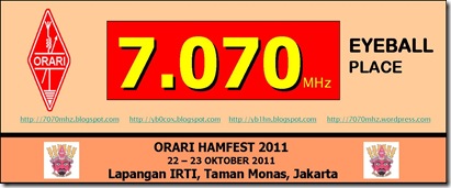 Banner Orari Hamfest 2011