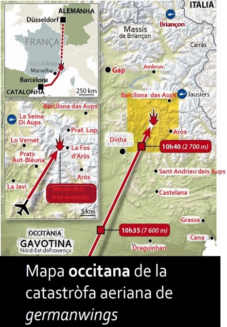 mapa de la catastròfa de Barcilona 2