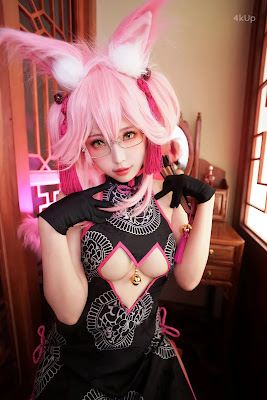 Coser@Ely_eee (ElyEE子) 玉藻前旗袍