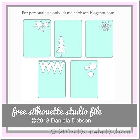 Holiday PL cards by Daniela Dobson