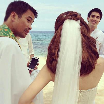Sam Milby playing a priest role in This Guy's In Love With U Mare!