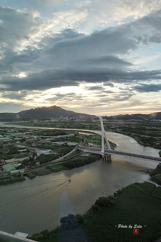 台北 北投焚化爐 關渡平原 社子大橋 夜景