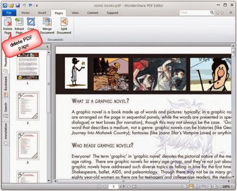 PDF Page Delete- editor PDF para eliminar páginas en un documento