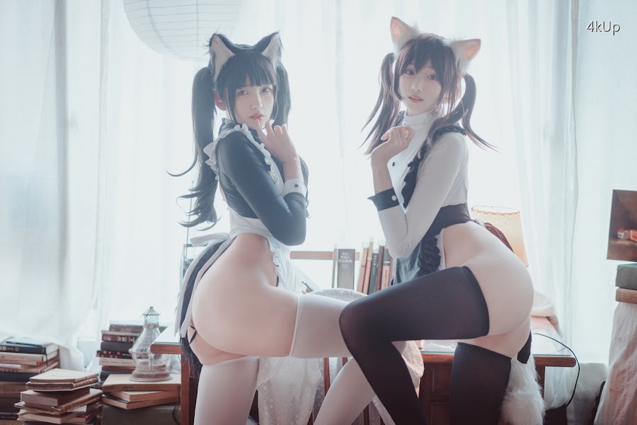 DJAWA Photo – Bambi (밤비) & Sonson (손손) Maid Mansion W