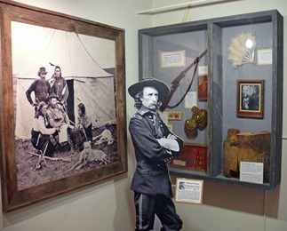 Custer Museum Exhibit
