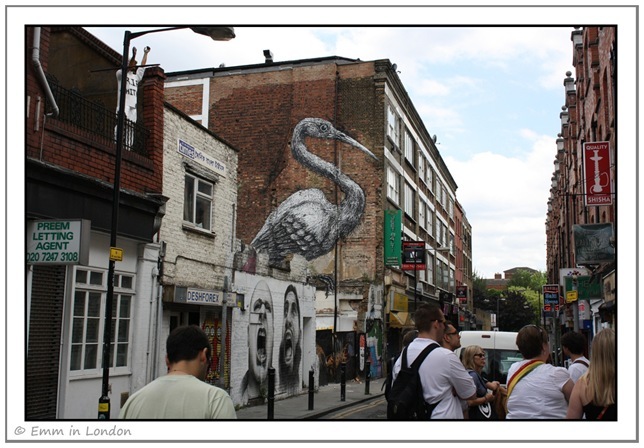Roa's Crane Hanbury Street London