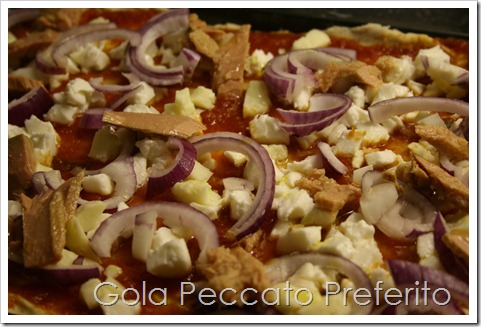 Gola, decisamente il mio peccato preferito...: pizza con filetti di ...