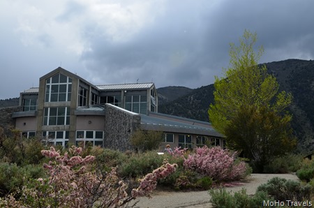 the visitor center