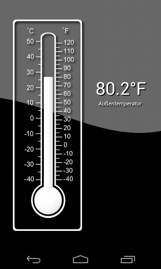 Thermometer (Kostenlos) AndroidApps auf Google Play