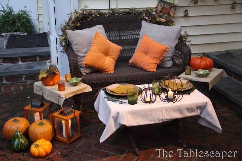 The Tablescaper: Autumn Outside