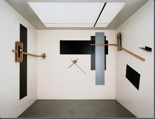 El Lissitzky, Prounenraum, 1923, reconstruction 1971