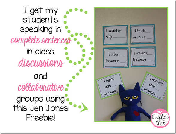Get your students having thoughtful conversation quickly with this freebie from hello literacy Get your students having thoughtful conversation quickly with this freebie from hello literacy