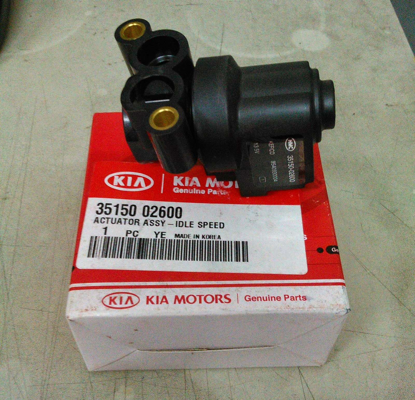 ISC IDLE SPEED CONTROL KIA PICANTO Kia Part Online