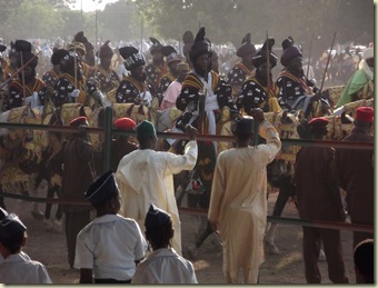 a contingent of the emir's men