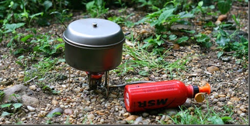 Ultralight gas clearance stove