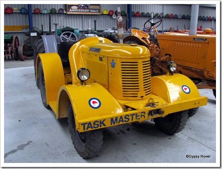 RNZAF David Brown tractor.