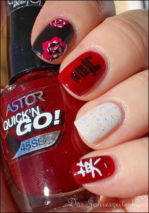 Nail Art Geisha Kirschblüte Japan Asien Design 3 Nail Art Geisha Kirschblüte Japan Asien Design 3