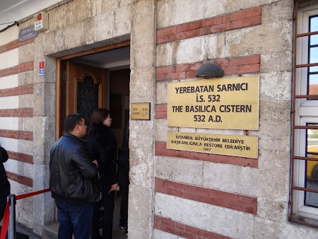 Intrare Cistern Basilica