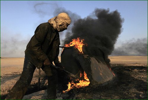 Разрушенная войной Сирия