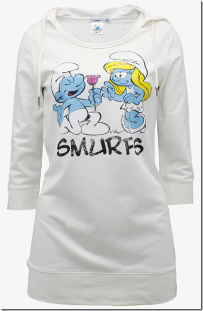 Smurfs Hooded Sweatshirt - SGD 39