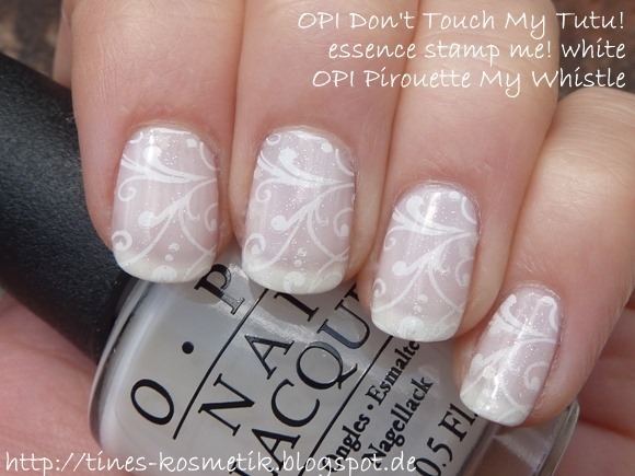 OPI Dont Touch My Tutu Stamping 2