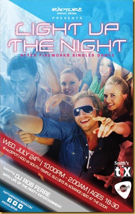 Light Up The Night July 24 POSTER