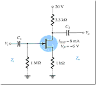MCQs in FET Amplifiers Fig. 08