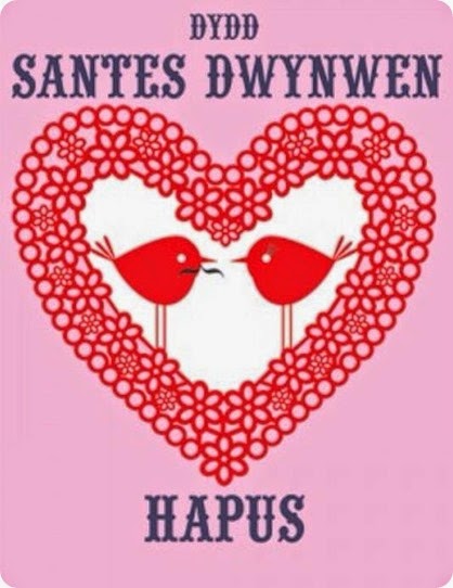 Dydd Santes Dwynwen Hapus