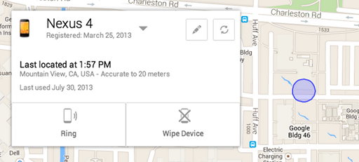 Android Device Manager Find My Phone