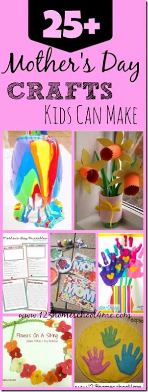 25 Mothers Day Crafts - so many super cute and clever ideas kids can make themselves as a mothers day gifts! 25 Mothers Day Crafts - so many super cute and clever ideas kids can make themselves as a mothers day gifts!