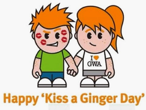 kiss a ginger day