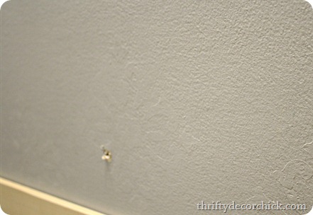 covering drywall damage