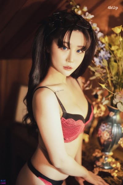 [BLUECAKE] Bomi (보미) & Zia (지아) Fate Saber x Thosaka Rin – Lingerie.Ver