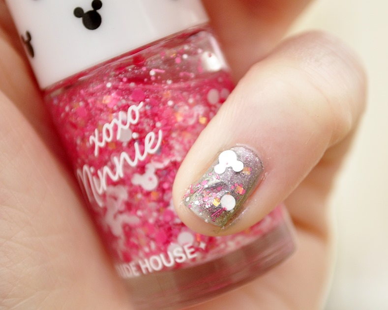 minnie mouse nail polish etude house review swatches 3