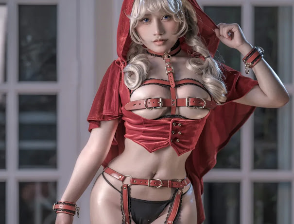 Coser@一笑芳香沁 No.033 小红帽