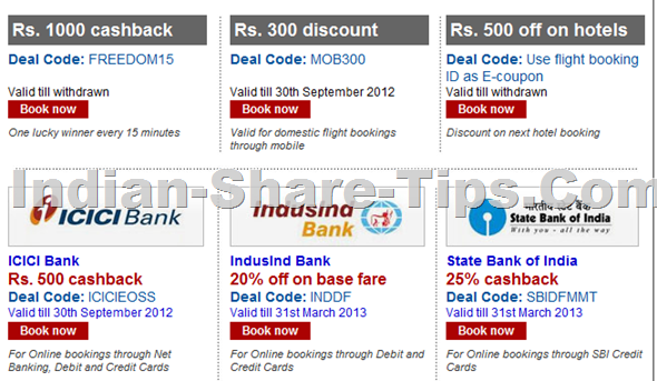 Makemytrip Discount deal codes